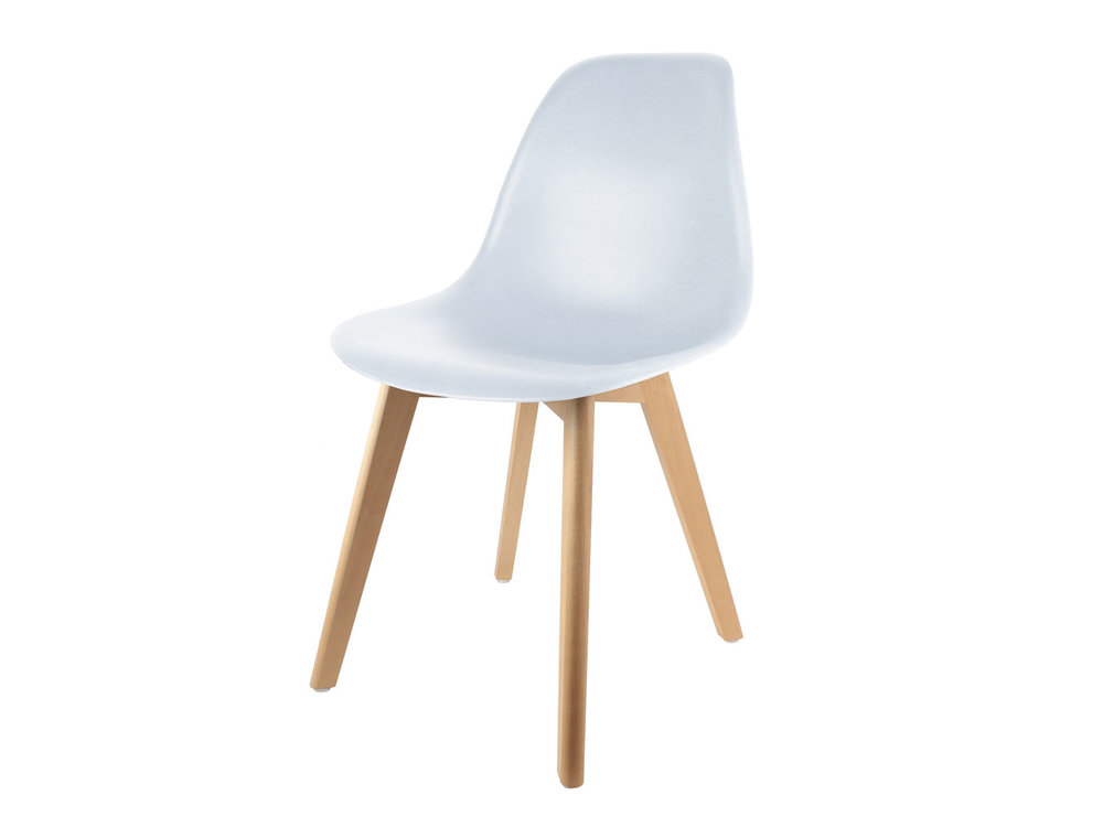 chaise scandi blanche enfant