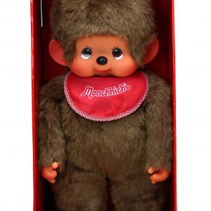 monchhichi bavoir rouge 45 cm