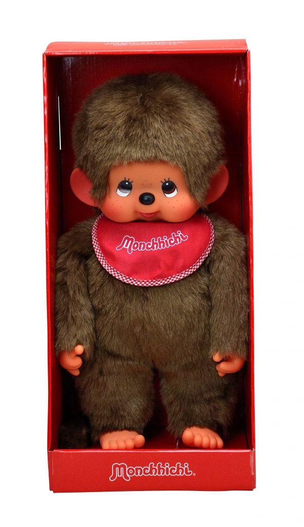 monchhichi bavoir rouge 45 cm