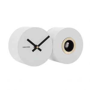 Horloge coucou - Duo blanc