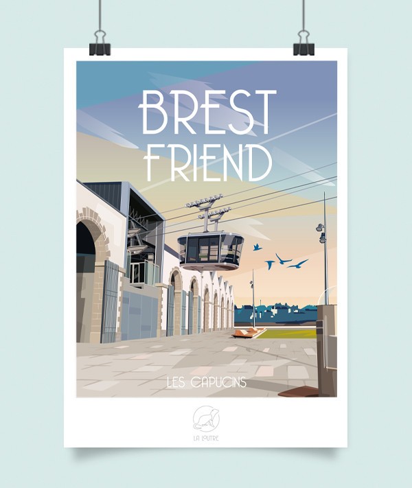 Affiche Brest Friend - La Loutre