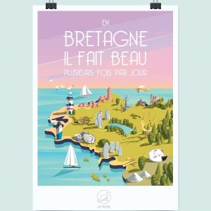 affiche-bretagne- La Loutre