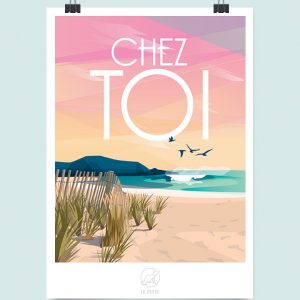 Affiche Chez Toi - La Loutre