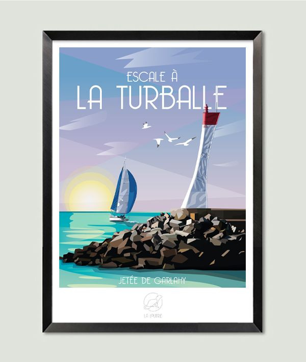 Affiche La Turballe - La Loutre