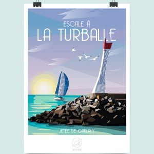 Affiche La Turballe - La Loutre