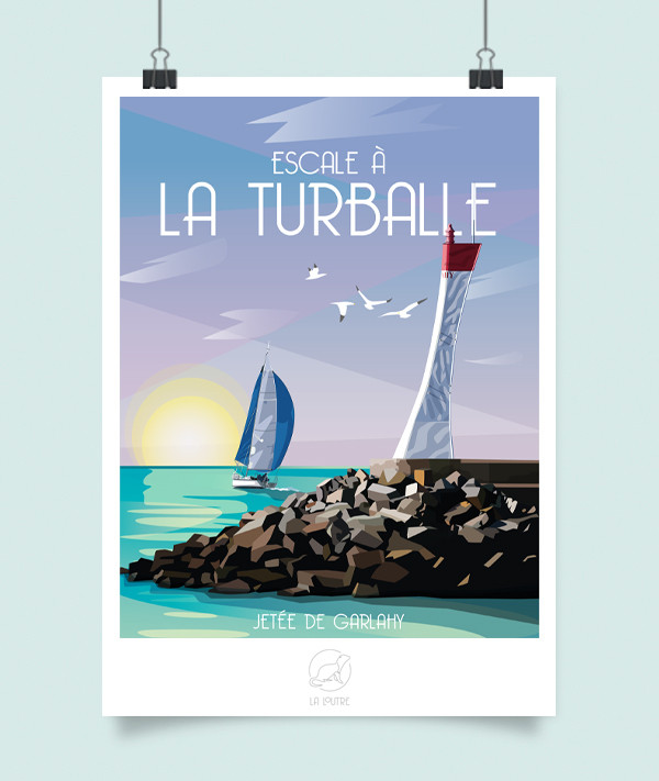 Affiche La Turballe - La Loutre