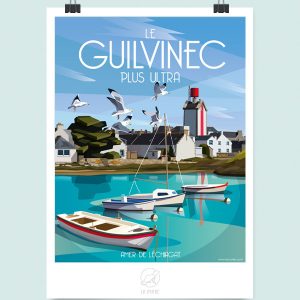 Affiche Guilvinec - La Loutre