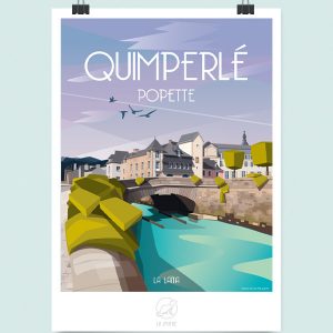 Affiche Quimperle la Loutre