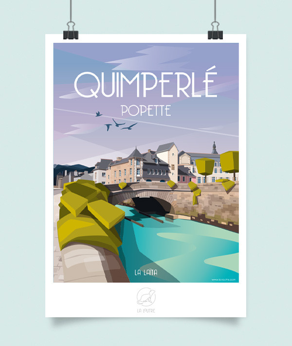 Affiche Quimperle la Loutre