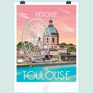 Affiche Toulouse - La loutre